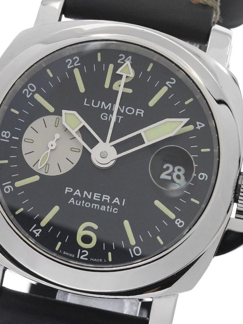 PANERAI Luminor GMT PAM00088 Date Small Second Automatic Men's Watch_973062